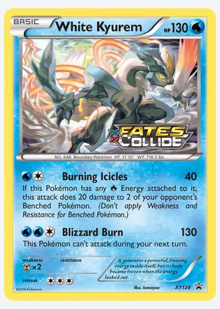 White Kyurem — catalogusbeeld