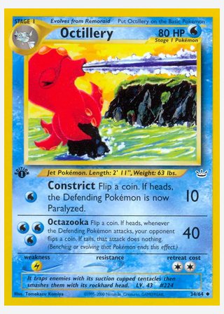 Octillery — catalogusbeeld