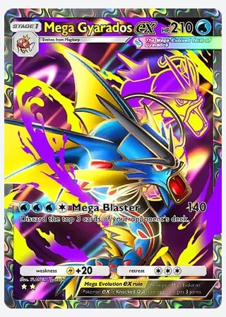 Mega Gyarados ex — catalogusbeeld