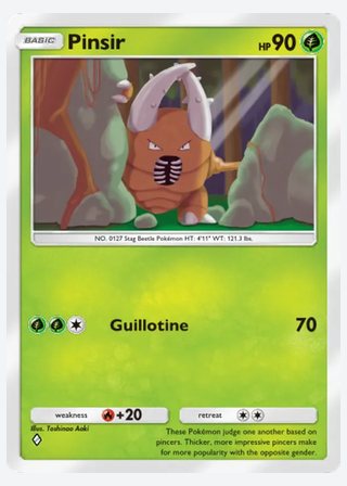 Pinsir — catalogusbeeld