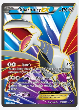 Skarmory EX — catalogusbeeld