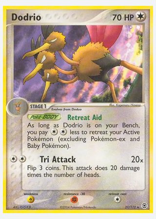 Dodrio — catalogusbeeld