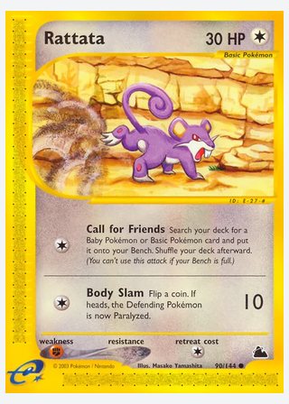 Rattata — catalogusbeeld