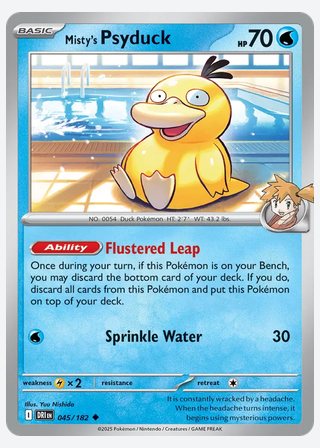 Misty's Psyduck — catalogusbeeld