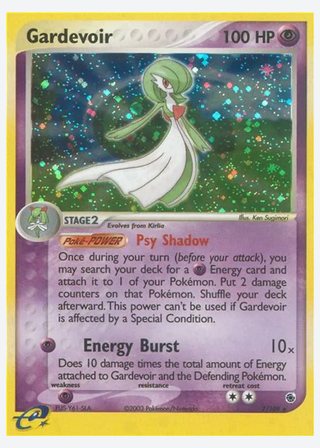 Gardevoir — catalogusbeeld