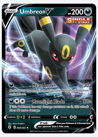 Umbreon V — catalogusbeeld