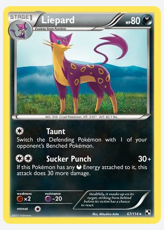 Liepard — catalogusbeeld