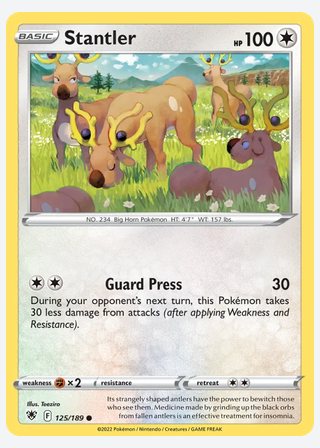 Stantler — catalogusbeeld