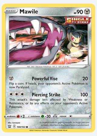 Mawile — catalogusbeeld