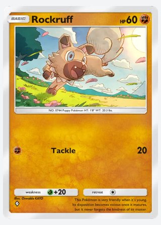 Rockruff — catalogusbeeld
