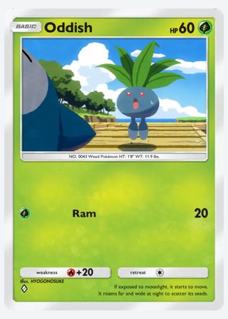 Oddish — catalogusbeeld