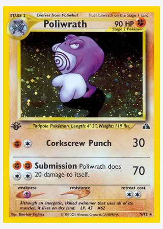 Poliwrath — catalogusbeeld