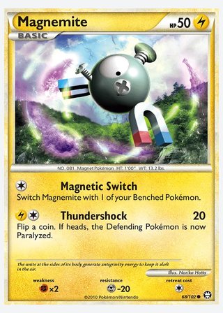 Magnemite — catalogusbeeld