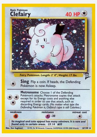 Clefairy — catalogusbeeld