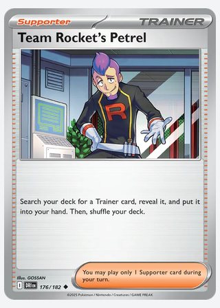 Team Rocket's Petrel — catalogusbeeld