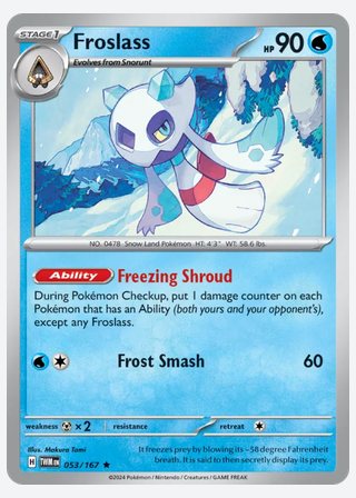 Froslass — catalogusbeeld