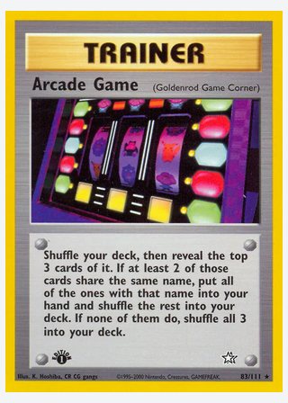 Arcade Game — catalogusbeeld