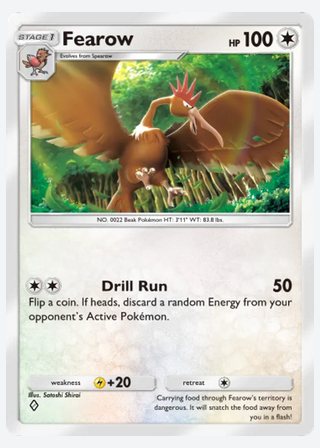 Fearow — catalogusbeeld