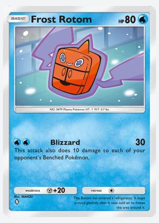Frost Rotom — catalogusbeeld