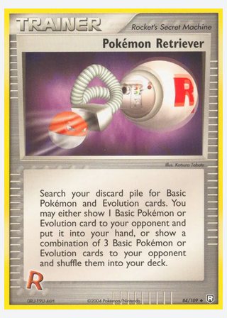 Pokémon Retriever — catalogusbeeld