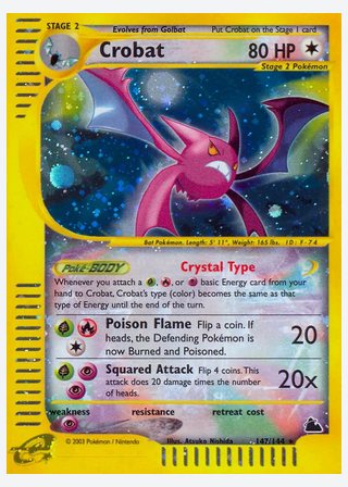 Crobat — catalogusbeeld