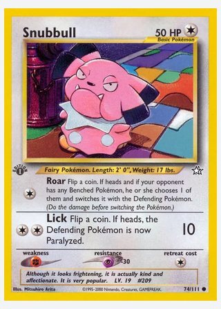 Snubbull — catalogusbeeld