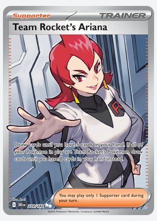 Team Rocket's Ariana — catalogusbeeld