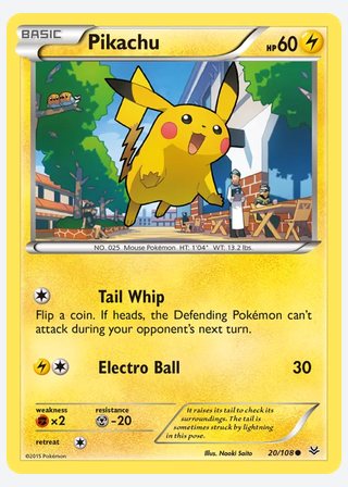 Pikachu — catalogusbeeld