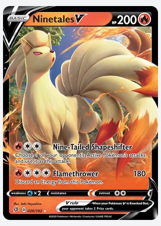 Ninetales V — catalogusbeeld