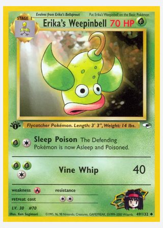 Erika's Weepinbell — catalogusbeeld