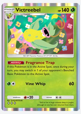 Victreebel — catalogusbeeld