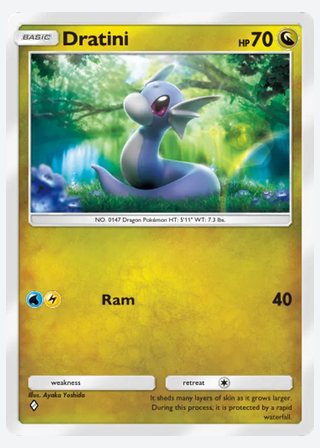 Dratini — catalogusbeeld