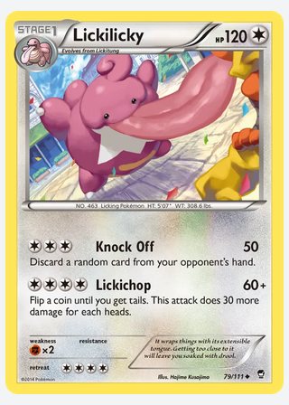 Lickilicky — catalogusbeeld