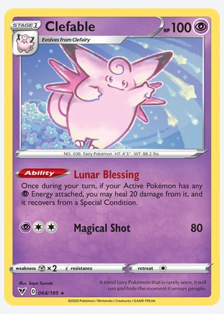 Clefable — catalogusbeeld