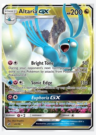 Altaria GX — catalogusbeeld