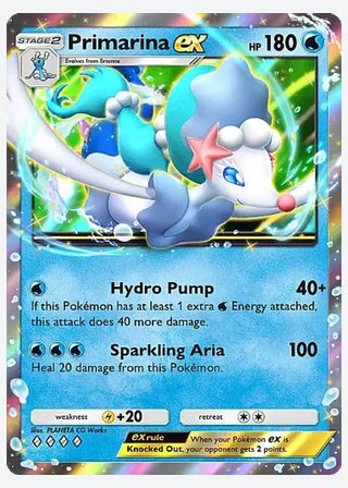 Primarina ex — catalogusbeeld