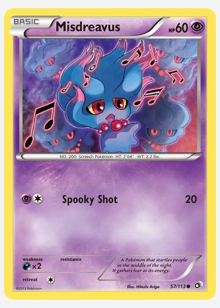 Misdreavus — catalogusbeeld