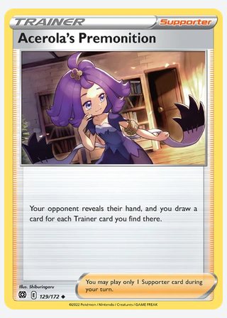 Acerola's Premonition — catalogusbeeld