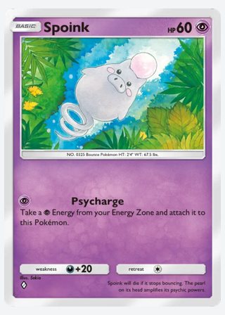 Spoink — catalogusbeeld