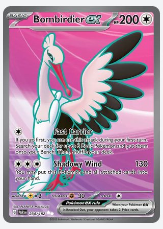 Bombirdier ex — catalogusbeeld