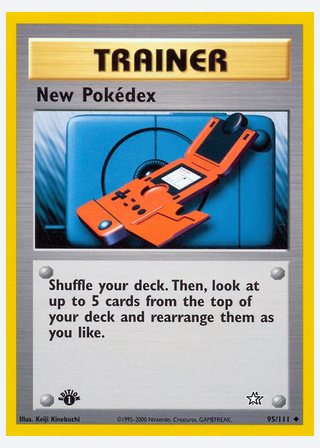 New Pokédex — catalogusbeeld