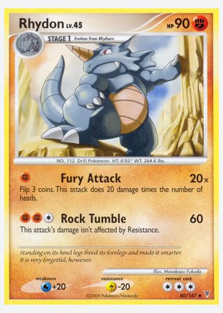 Rhydon — catalogusbeeld