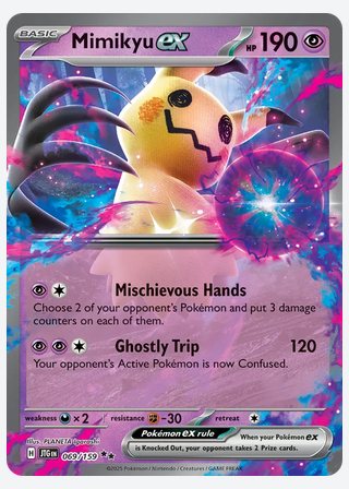 Mimikyu ex — catalogusbeeld