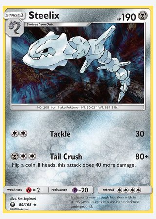 Steelix — catalogusbeeld
