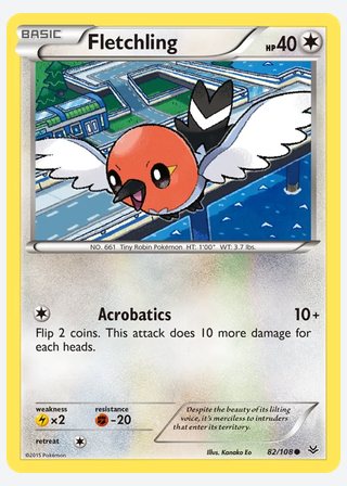 Fletchling — catalogusbeeld