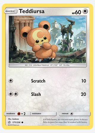Teddiursa — catalogusbeeld