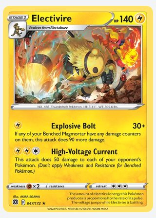 Electivire — catalogusbeeld