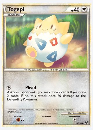 Togepi — catalogusbeeld