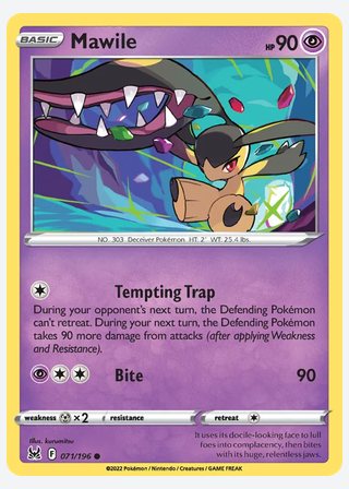 Mawile — catalogusbeeld