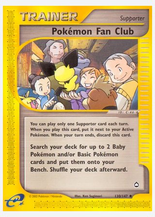 Pokémon Fan Club — catalogusbeeld